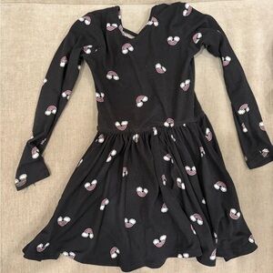 Pixielane Dress with Heart Pattern